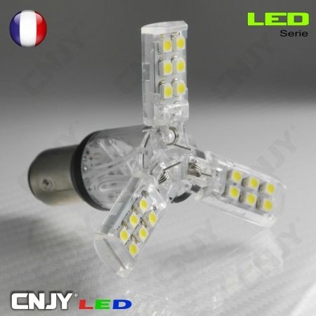 1 AMPOULE 9W LED CREE LENS BA15S SPECIAL FEUX DE RECUL CULOT COMPATIBLE P21W 1156 