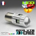 1 AMPOULE 25W LED CREE LENS BA15S CULOT COMPATIBLE R5W R10W P21W 1156 