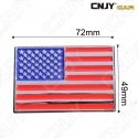 EMBLEME LOGO 3D ADHESIF DRAPEAU AMERICAIN AMERIQUE USA FLAG AUTO ADHESIF CHROME BADGE PLASTIQUE ABS HAUTE RESISTANCE