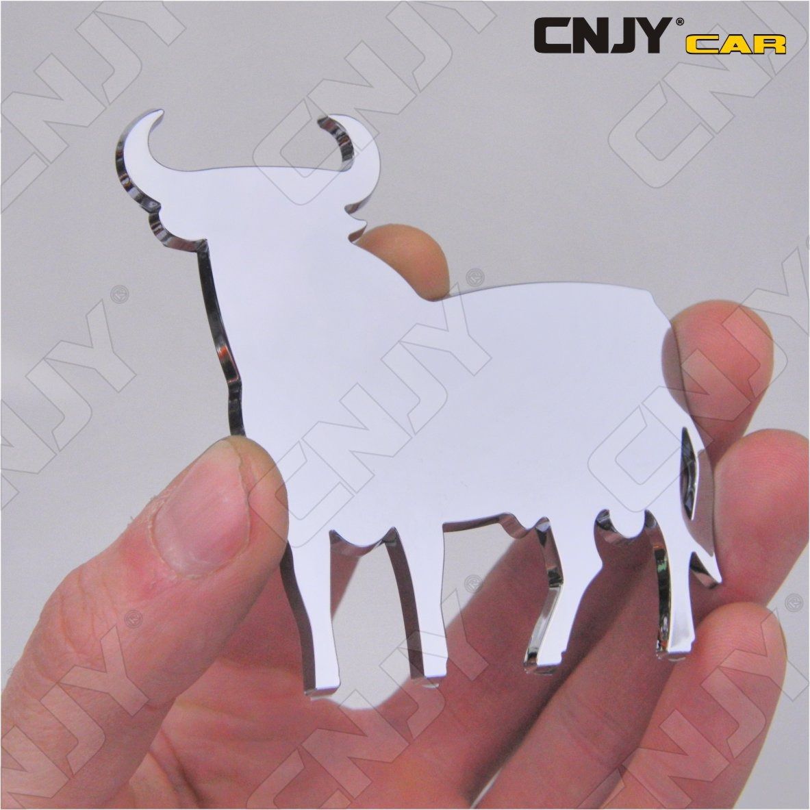 embleme-logo-3d-adhesif-el-toro-taureau-espagnol-espanol-spain-moto-auto-adhesif-chrome-badge-plastique-abs-haute-resistance