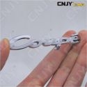 EMBLEME LOGO 3D ADHESIF COUPE DESIGN SPORT MOTO AUTO ADHESIF CHROME BADGE PLASTIQUE ABS HAUTE RESISTANCE