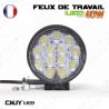 FEUX DE TRAVAIL CNJY LED 40W ROND WORKING LIGHT IP67 CAMION BATEAU 4x4 12 24V