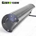 RAMPE DE TOIT LED LONGUE PORTEE -FEUX DE TRAVAIL GZER CNJY LED 108W CREE USA IP67 CAMION BATEAU 4x4 12V 24V