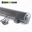 RAMPE DE TOIT LED LONGUE PORTEE -FEUX DE TRAVAIL GZER CNJY LED 108W CREE USA IP67 CAMION BATEAU 4x4 12V 24V