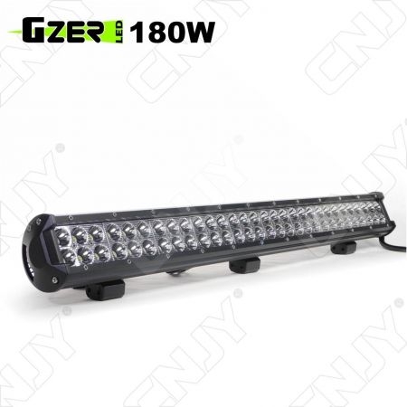 RAMPE DE TOIT LED LONGUE PORTEE -FEUX DE TRAVAIL GZER CNJY LED 180W CREE USA IP67 CAMION BATEAU 4x4 12V 24V