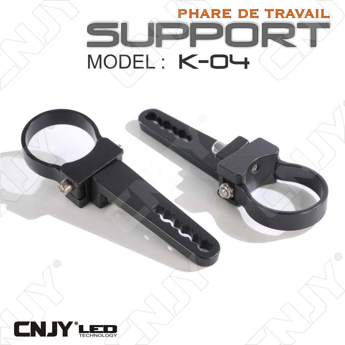 Support De Montage Universel Pour Lampe De Travail - 25 Mm - 30 Mm - Support De Fixation Pour