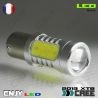 1 AMPOULE CREE LED 9W AVEC LENTICULAIRE BAY15D CULOT COMPATIBLE P21/5W 1157 DOUBLE FILAMENT/CONTACT
