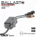 1 BALLAST SLIM CNJY 35W-55W QUICK START V2 2016 - TECHNOLOGIE ALLUMAGE INSTANTANE RAPIDE POUR FEUX DE VIRAGE & FEUX DE ROUTE