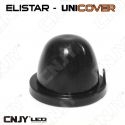 1 REHAUSSEUR SOUPLE SILICONE POUR LE MONTAGE DE KIT LED ELISTAR CABOCHON DE COUVERCLE UNIVERSEL 90mm