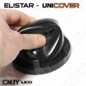 1 REHAUSSEUR SOUPLE SILICONE POUR LE MONTAGE DE KIT LED ELISTAR CABOCHON DE COUVERCLE UNIVERSEL 90mm