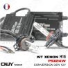 KIT DE CONVERSION XENON HID H16 PSX24W 35W 6000K ULTRA SLIM CNJY FEUX DE JOUR ANTI BROUILLARD 