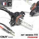 KIT DE CONVERSION XENON HID H16 PSX24W 35W 6000K ULTRA SLIM CNJY FEUX DE JOUR ANTI BROUILLARD 