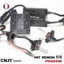 KIT DE CONVERSION XENON HID H16 PSX24W 35W 6000K ULTRA SLIM CNJY FEUX DE JOUR ANTI BROUILLARD 