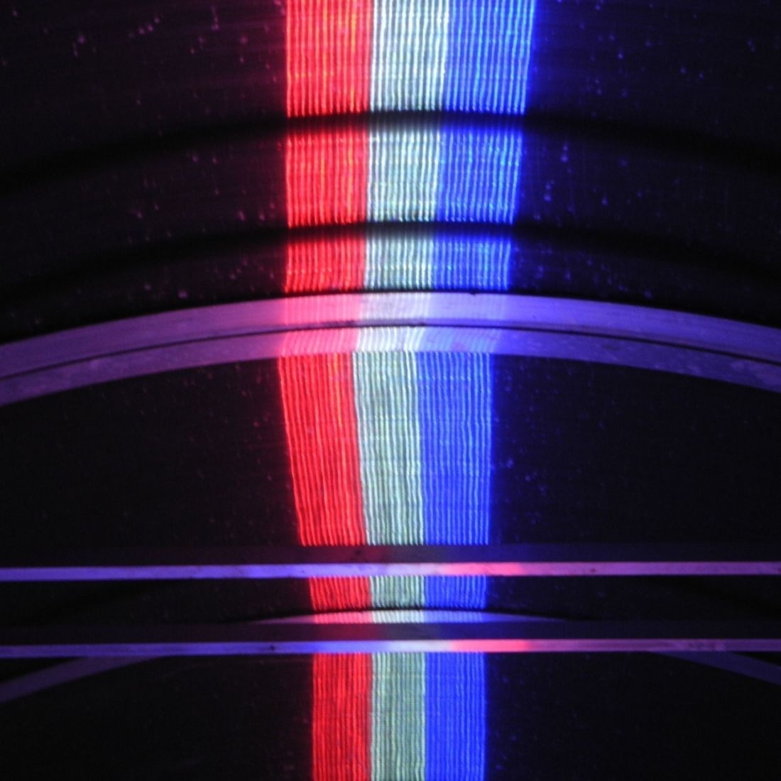 BAIN DE LUMIERE LED BLEU BLANC ROUGE- Eclairage de façade pour