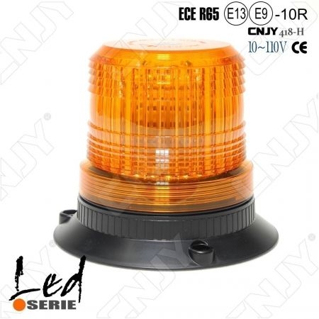 Gyrophare led elite orange 16W à visser ECE R65