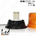 Gyrophare led elite orange 16W à visser 12v