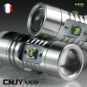 AMPOULE LED TYPE 25W CREE CULOT BA9S T4W 9mm 12-24V DC VEILLEUSES AUTO MOTO CAMION