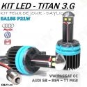 2 AMPOULE LED CNJY TITAN3.G KIT BA15S P21W ANTI ERREUR PLUG AND PLAY SANS ERREUR ODB POUR FEUX JOUR DIURNE VW PASSAT CC 