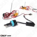 2 AMPOULE LED CNJY TITAN3.G KIT BA15S P21W ANTI ERREUR PLUG AND PLAY SANS ERREUR ODB POUR FEUX JOUR DIURNE VW PASSAT CC AUDI TT