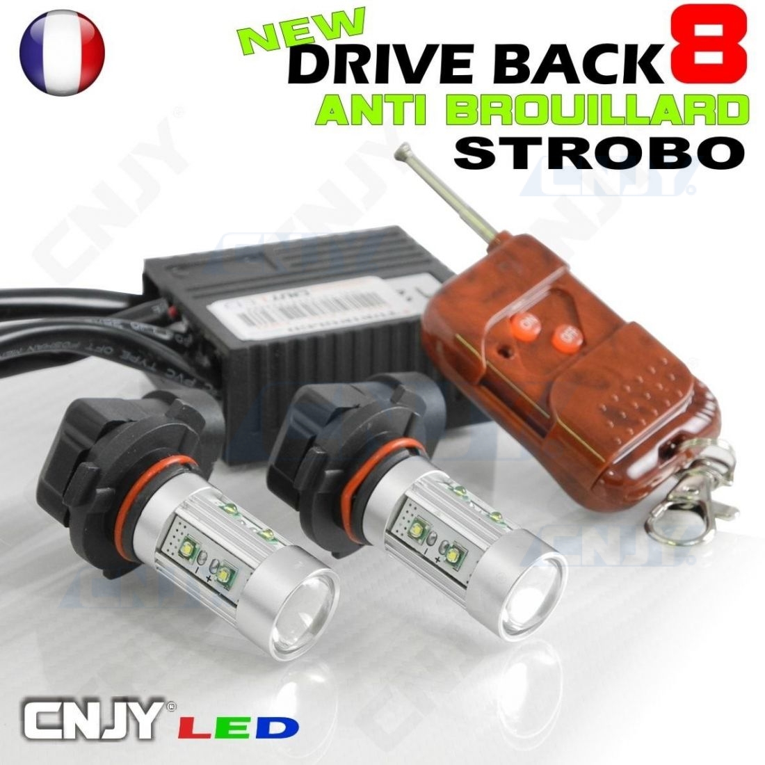 Phares Bande LED Ininflammable DC 12V Ampoules Voiture Auto Remplacement