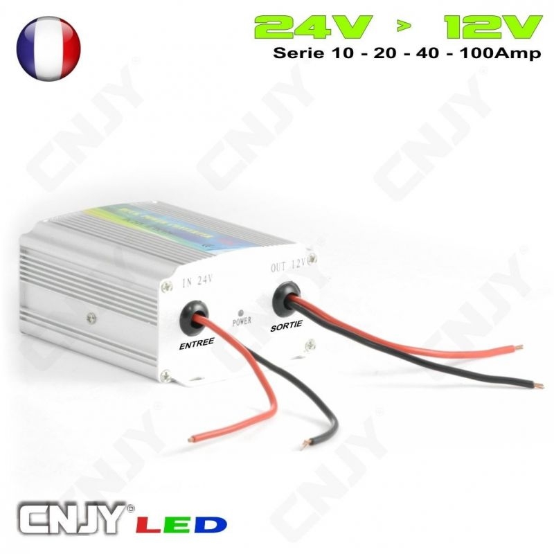 Convertisseur électrique 12/230 Volts - 150 Watt - Feu Vert