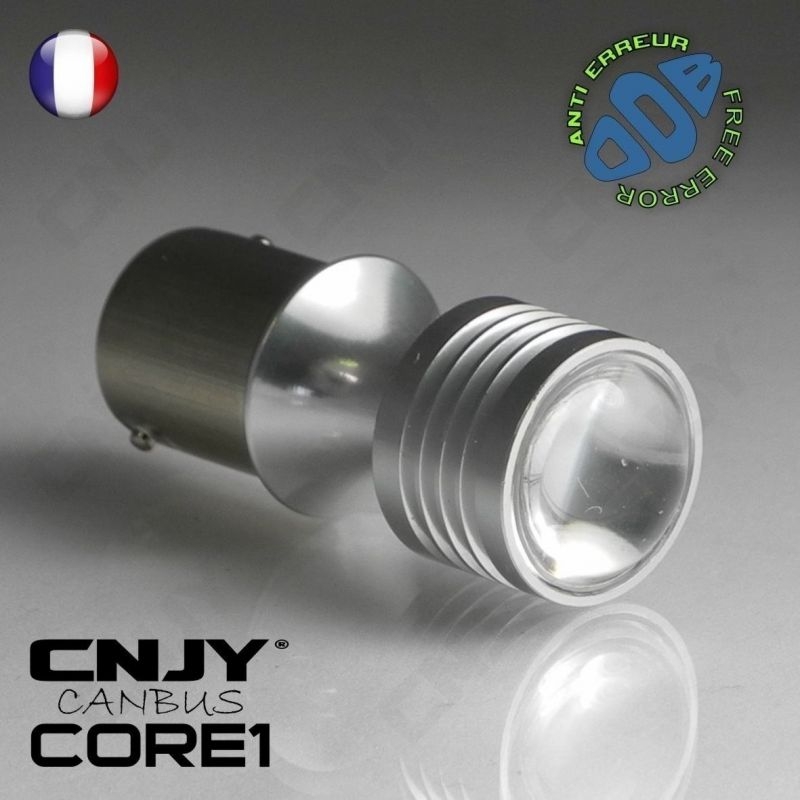 1 AMPOULE LED CNJY CORE1 BA15S S25 P21W CANBUS ANTI ERREUR ODB FEUX JOUR  DIURNE à 24,03 € chez