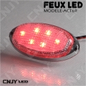 Feu led rouge ACT6R 12V