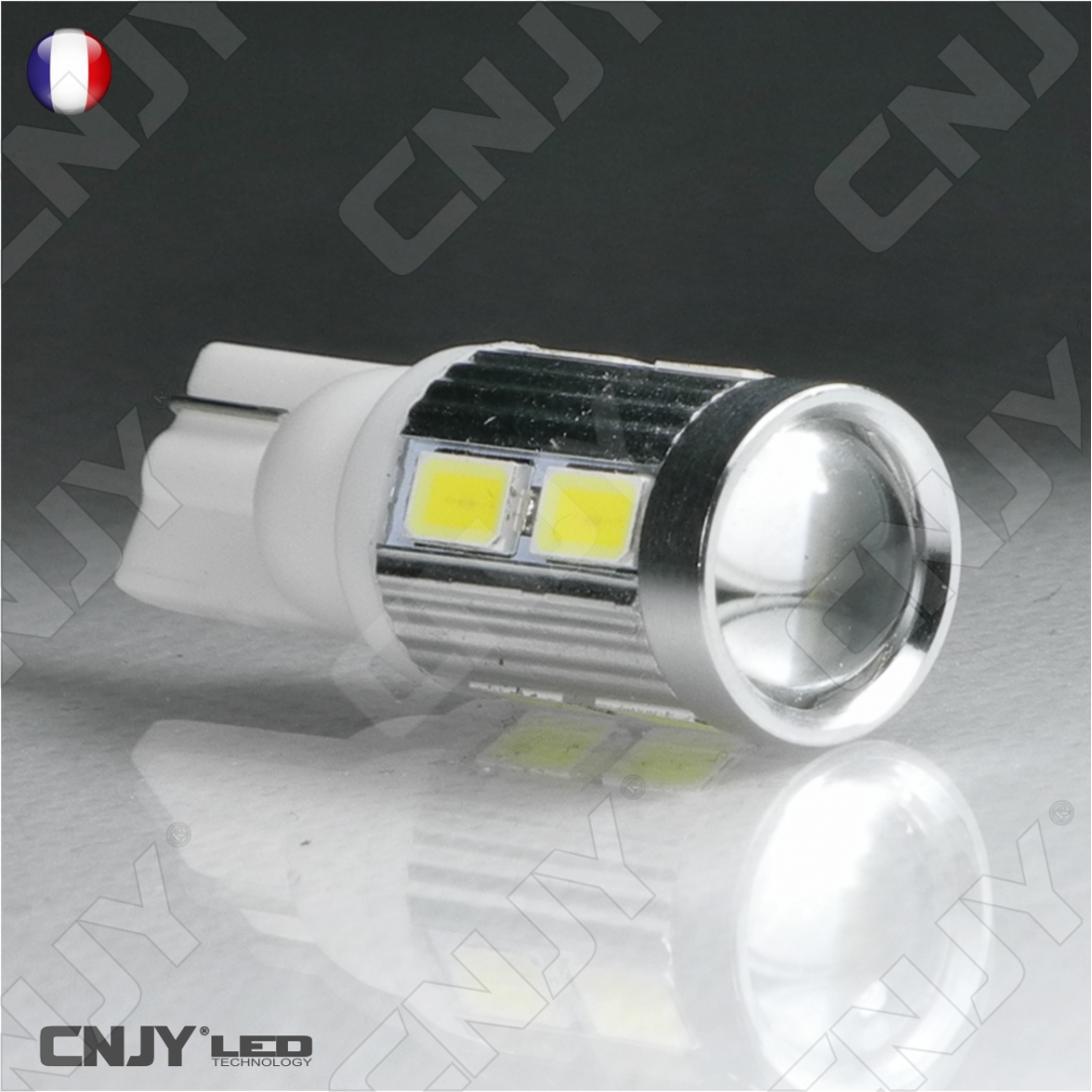 AMPOULE LED T10 W5W 12V OSRAM 10W BLANC à 7,12 € chez CNJYLED.FR