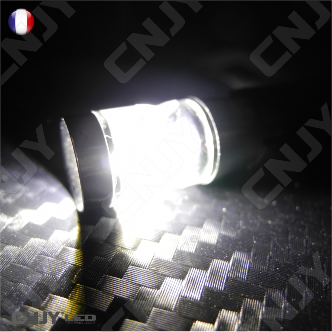 Ampoule led w5w pour veilleuse à led Cree canbus anti erreur ODB 12V