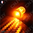 AMPOULE,LED,ANTI ERREUR,ODB,CANBUS,4,CREE,LED,POUR,AUTO,MOTO,QUAD,BMW,BLANC,ORANGE,LIGHT,BULB,AMBER,WHITE,TURN SIGNAL,FREE ERROR