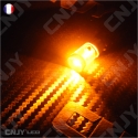 AMPOULE,LED,ANTI ERREUR,ODB,CANBUS,4,CREE,LED,POUR,AUTO,MOTO,QUAD,BMW,BLANC,ORANGE,LIGHT,BULB,AMBER,WHITE,TURN SIGNAL,FREE ERROR