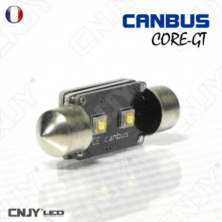 AMPOULE LED C3W-C5W-C10W CREE TH3 NAVETTE 24V CAMION