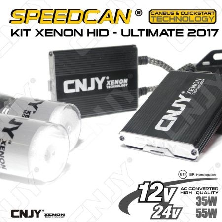 KIT DE CONVERSION XENON HID H7 PX26D QUICKSTART CNJY CANBUS 7 SPEEDCAN BALLAST ANTI ERREUR ODB ALLUMAGE INSTANTANE 35W 55W 12V 2