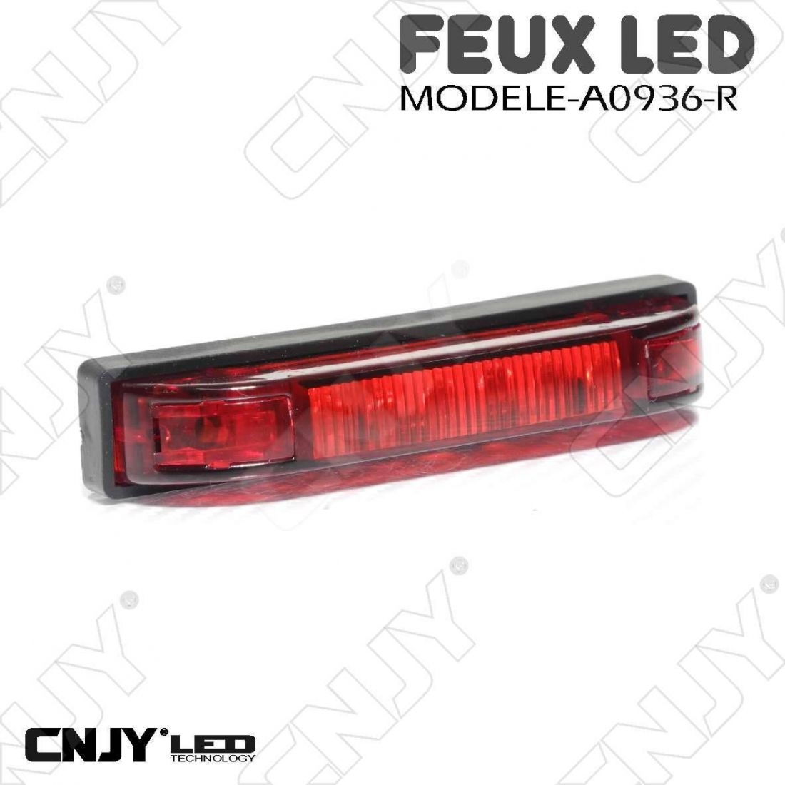 FEUX DE GABARIT ET POSITION A LED ROUGE POUR TUNING CABINE DE CAMION AUTO  12/24V à 6,85 € chez