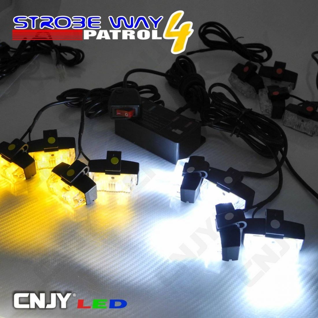 Feu flash LED cristal 6214 : Feu à LEDS : Gyrophare - Diagtrucks