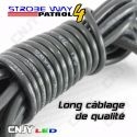 Feux de pénétration à clips pour grille de calandre 12V 24V