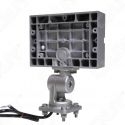 Projecteur led étanche Ip67 pour éclairage spot de station de travail industrielle. Feux sur pied orientable 24V DC Blanc . 