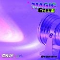 PROJECTEUR CNJY MAGIC GZER - SPOT RGB RVB MULTI COULEUR COLOR 10W 12V -DECORATION BAR AUTO TUNING DISCOTHEQUE