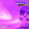 PROJECTEUR CNJY MAGIC GZER - SPOT RGB RVB MULTI COULEUR COLOR 10W 12V -DECORATION BAR AUTO TUNING DISCOTHEQUE