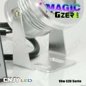 PROJECTEUR CNJY MAGIC GZER - SPOT RGB RVB MULTI COULEUR COLOR 10W 12V -DECORATION BAR AUTO TUNING DISCOTHEQUE