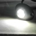 Feu à éclat led blanc 12v 24V ovale pour moto