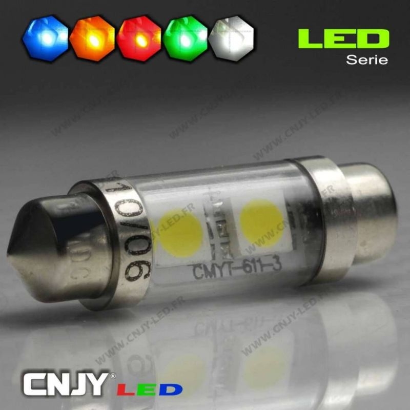 AMPOULE LED NAVETTE C5W 36mm 24V DC