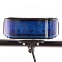 Feu à éclat led motard frontal SWP9 Bleu