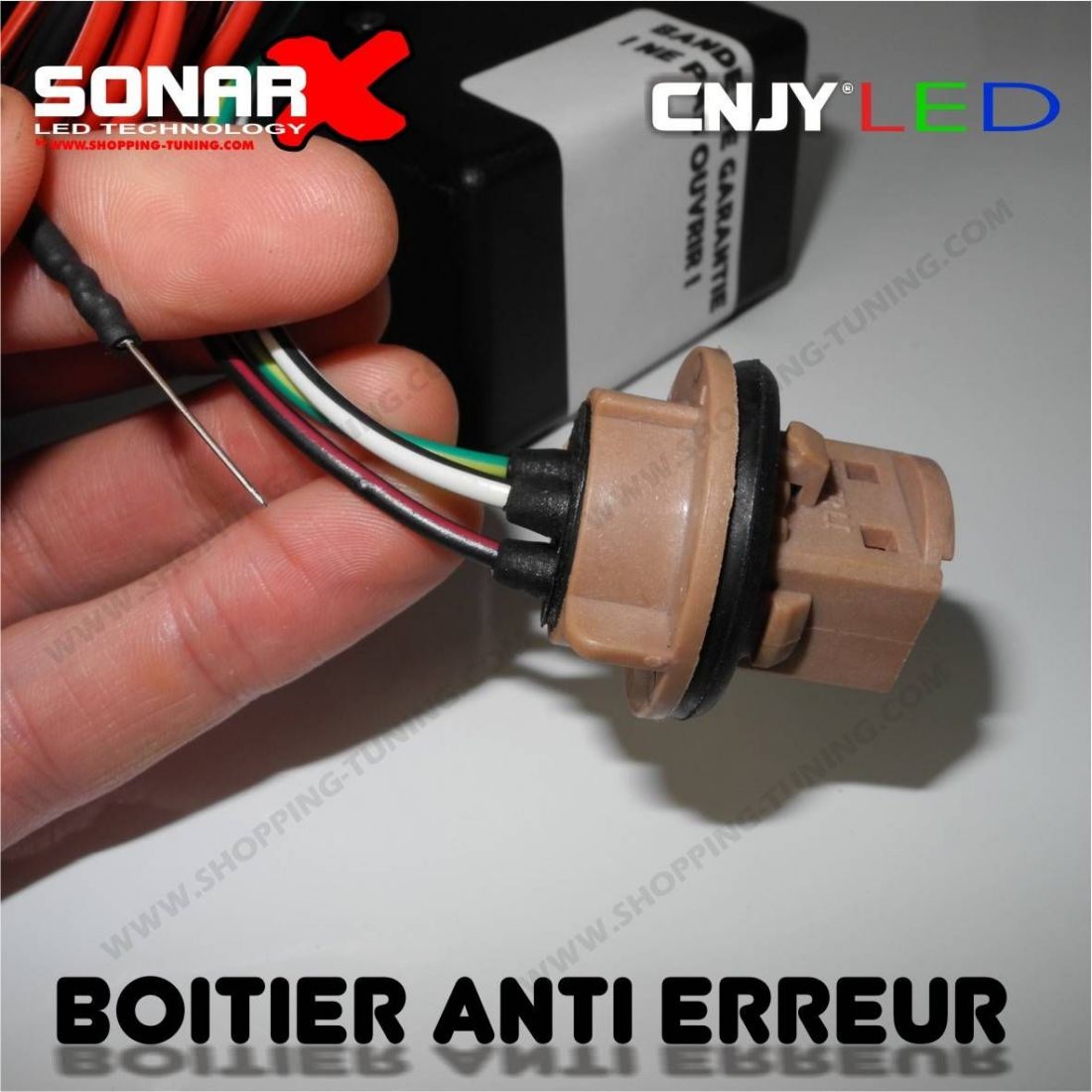 1 RESISTANCE ANTI ERREUR CERAMIQUE 5W- CORRIGE LE DEFAUT ODB à 1,29 € chez