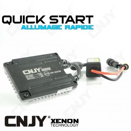 1 BALLAST SLIM CNJY 35W QUICKSTART TECHNOLOGIE ALLUMAGE INSTANTANE RAPIDE IDEAL POUR FEUX DE VIRAGE & FEUX DE ROUTE