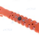 Baton led de signalisation autonome orange