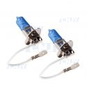 2 Ampoules plasma xenon 6000K H3 PK22S 55W