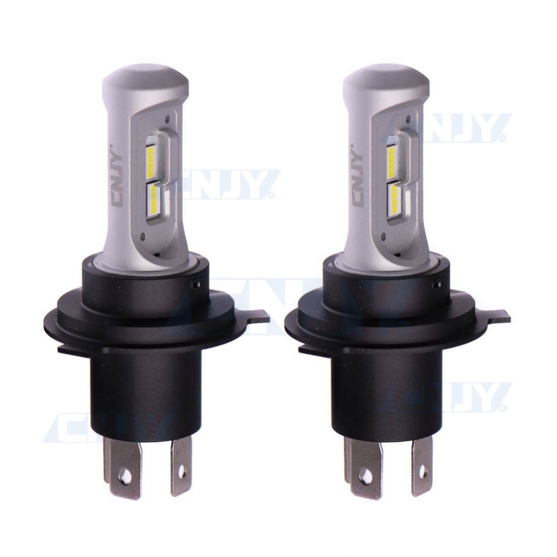 Ampoule Bi-LED H4 Easy2 - 9-32Vdc - 5000K - 2500lms - XENLED - 100W  d'éclairage - P43t-38 - France-Xenon