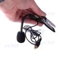 Microphone de communication radio pour casque de moto à pince