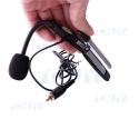 Microphone de communication radio pour casque de moto à pince